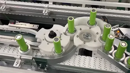 Конвейер с пластиковой цепью шириной 44 мм