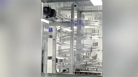 Спиральный конвейер для подшипникового производства