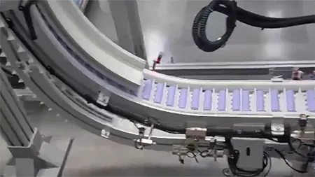 Многофункциональный конвейер для подшипникового производства