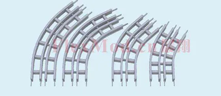 Плоские горизонтальные изгибы