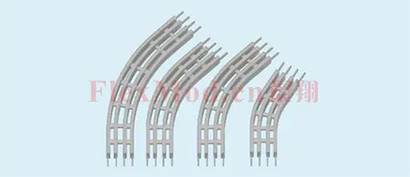 Плоские горизонтальные изгибы