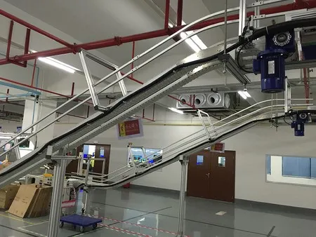 Конвейер с полиуретановой лентой